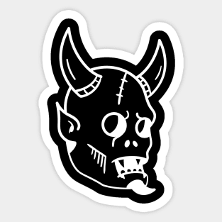 A devilish creature Sticker